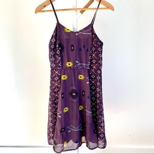 Xhiliration Southwestern Print Sundress Size S